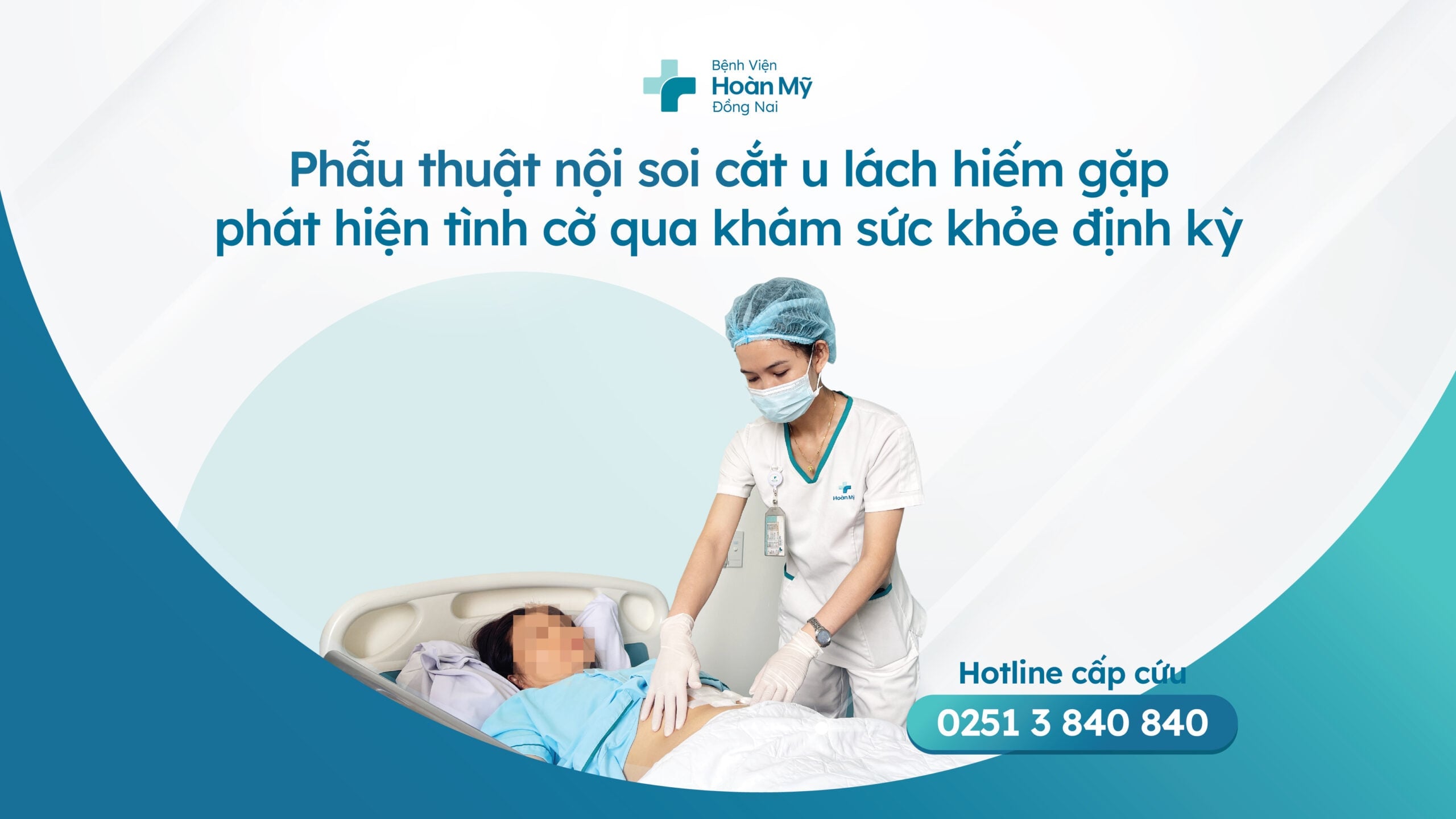 Phẫu thuật nội soi cắt khối u lách hiếm gặp, được phát hiện tình cờ qua khám sức khỏe định kỳ.